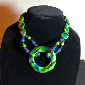 Kazuri Kenyan Beaded Beautiful Handmade Necklace